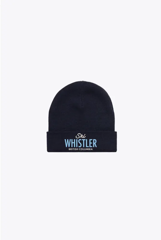 Whistler Winter Escape Beanie - Navy sold by Peace-Collective