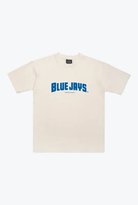 Toronto Blue Jays World Series 2025 Heavyweight T-Shirt - Ivory sold by Peace-Collective