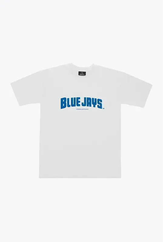 Toronto Blue Jays World Series 2025 Heavyweight T-Shirt - White sold by Peace-Collective