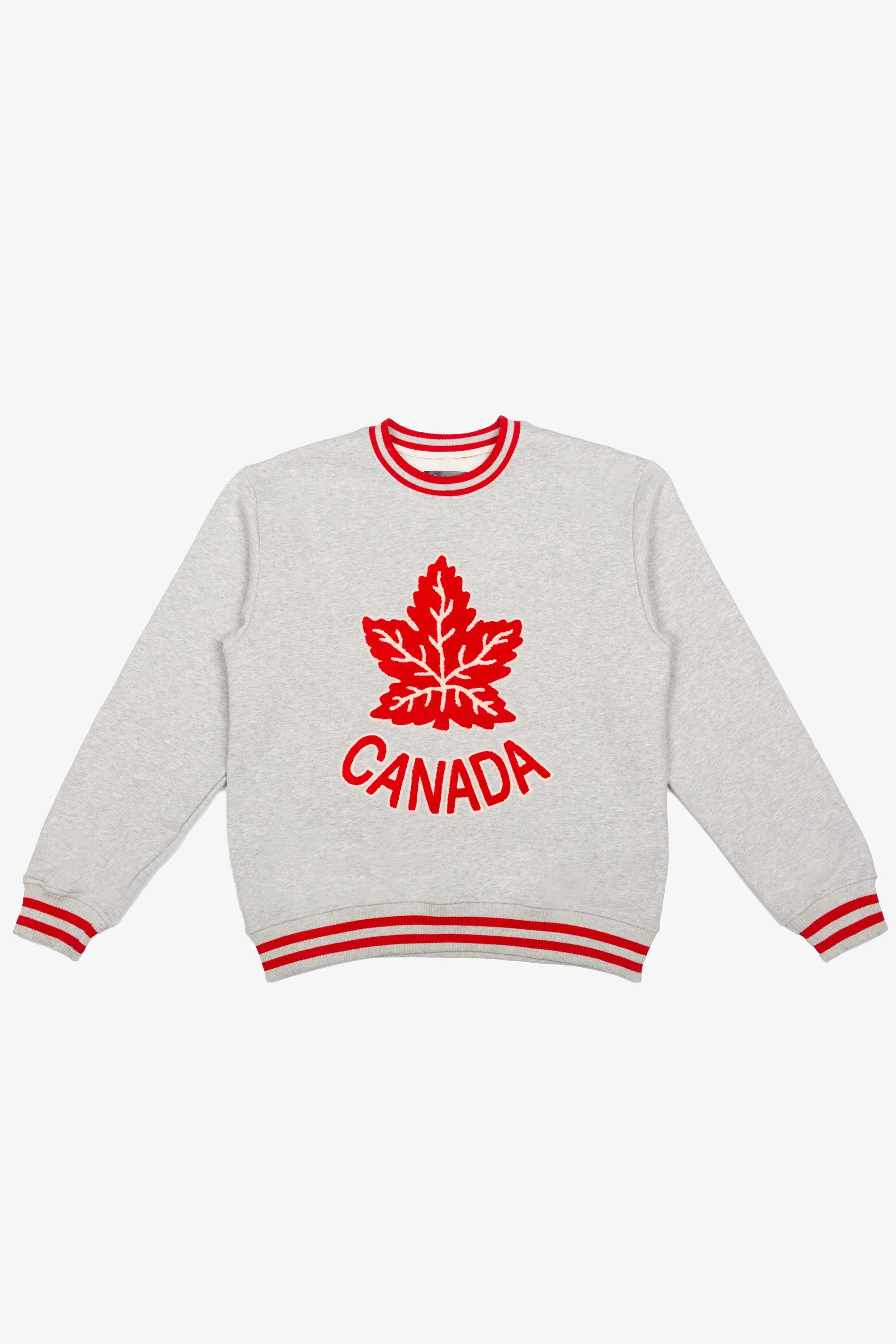 Hockey Canada Heavyweight Crewneck - Grey Melange sold by Peace-Collective