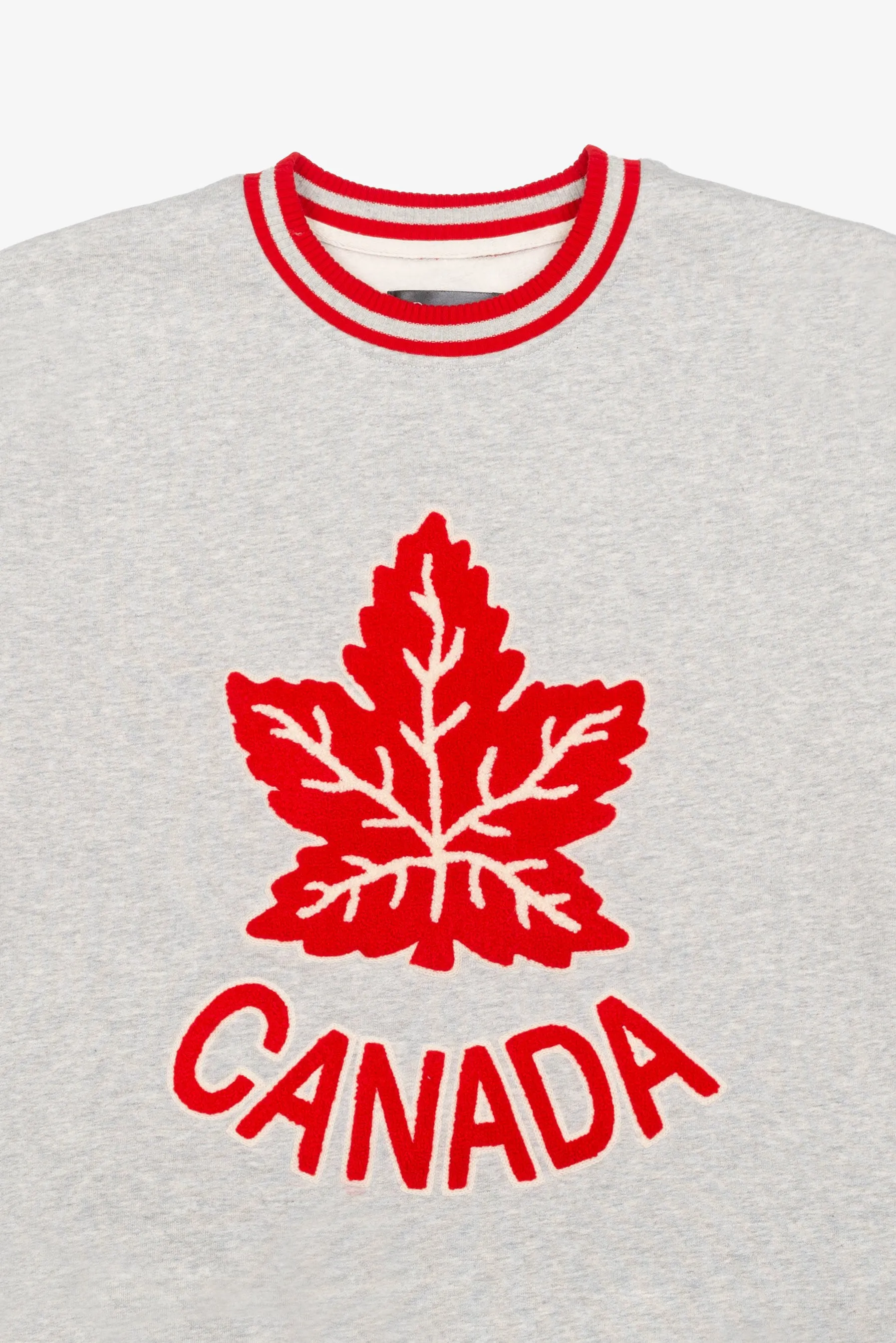 Hockey Canada Heavyweight Crewneck - Grey Melange sold by Peace-Collective product image thumbnail 5