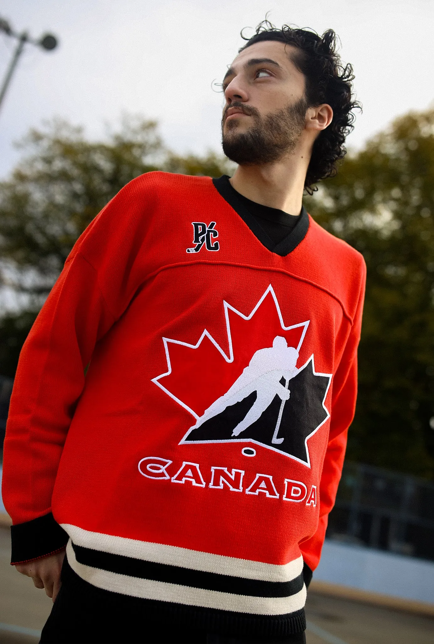 Hockey Canada Knit Sweater - Red sold by Peace-Collective product image thumbnail 2