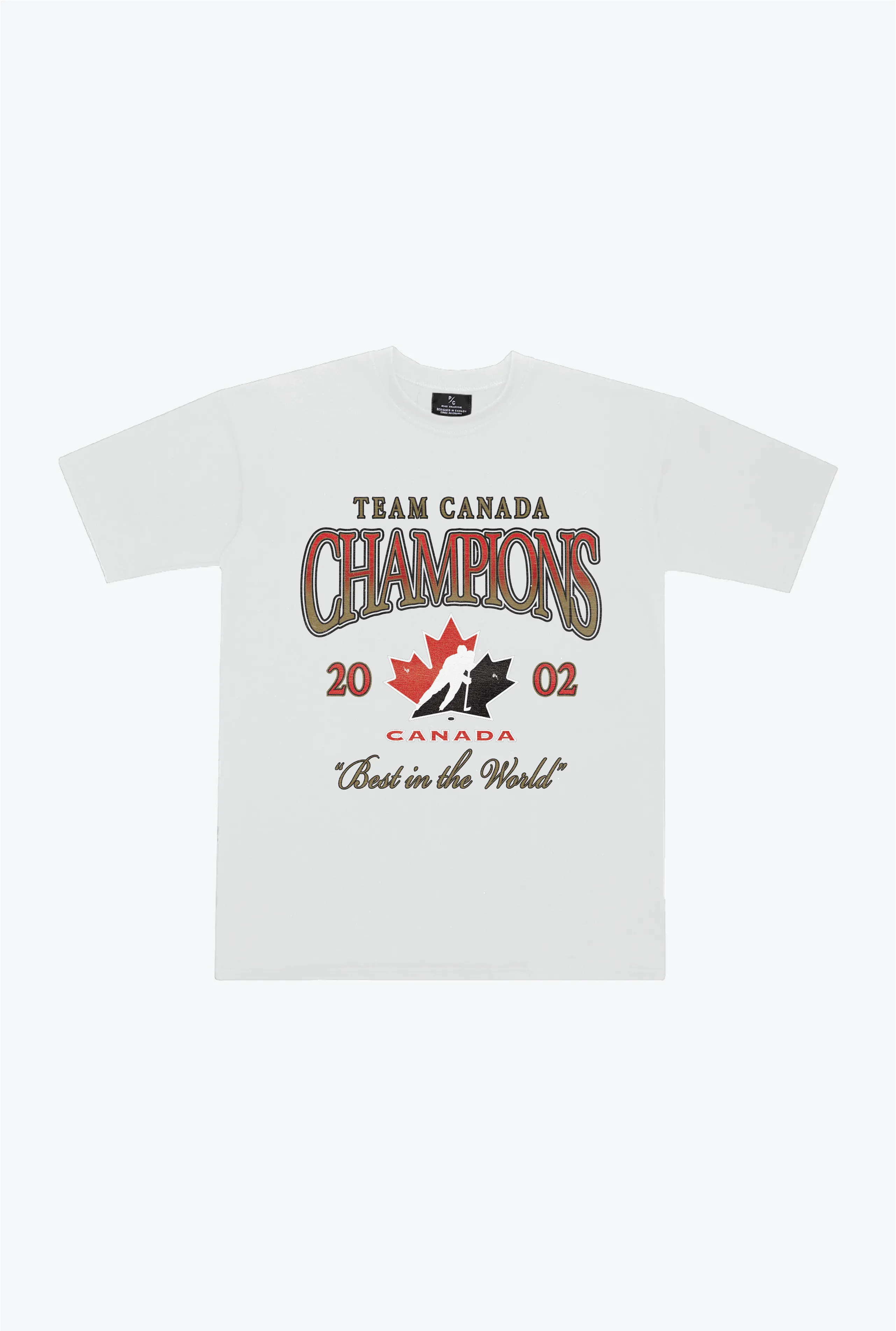 Hockey Canada Heavyweight T-Shirt - White sold by Peace-Collective
