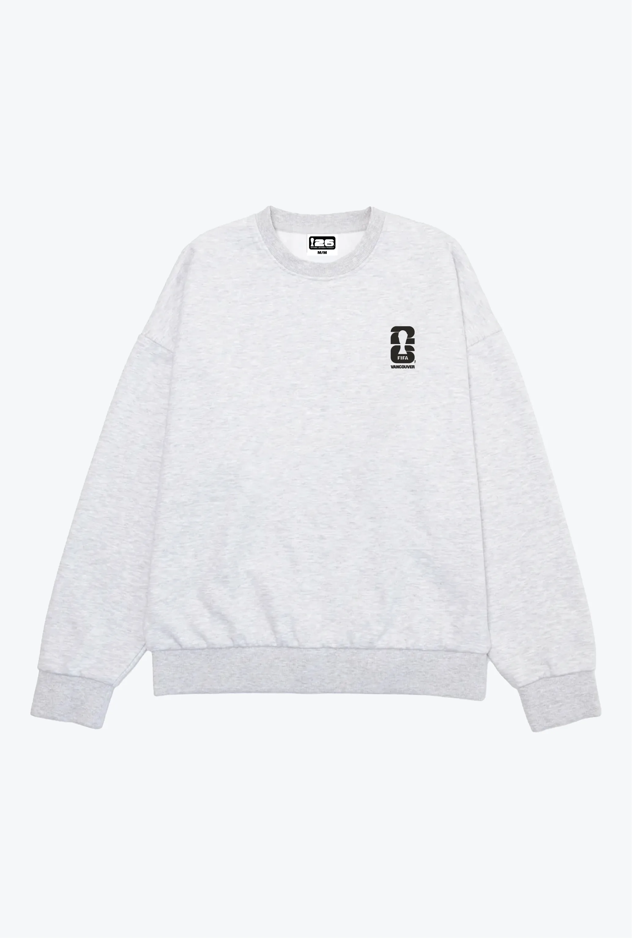 FIFA World Cup 2026™ Vancouver Poster Crewneck - Ash sold by Peace-Collective product image thumbnail 2