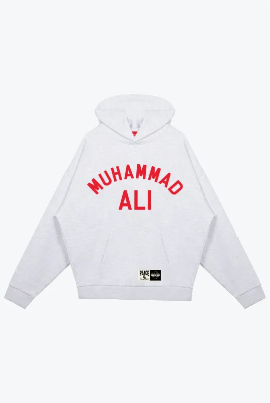 P/C x Muhammad Ali Heavyweight Hoodie - Ash sold by Peace-Collective