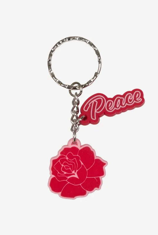 Version You Love Keychain - Red sold by Peace-Collective