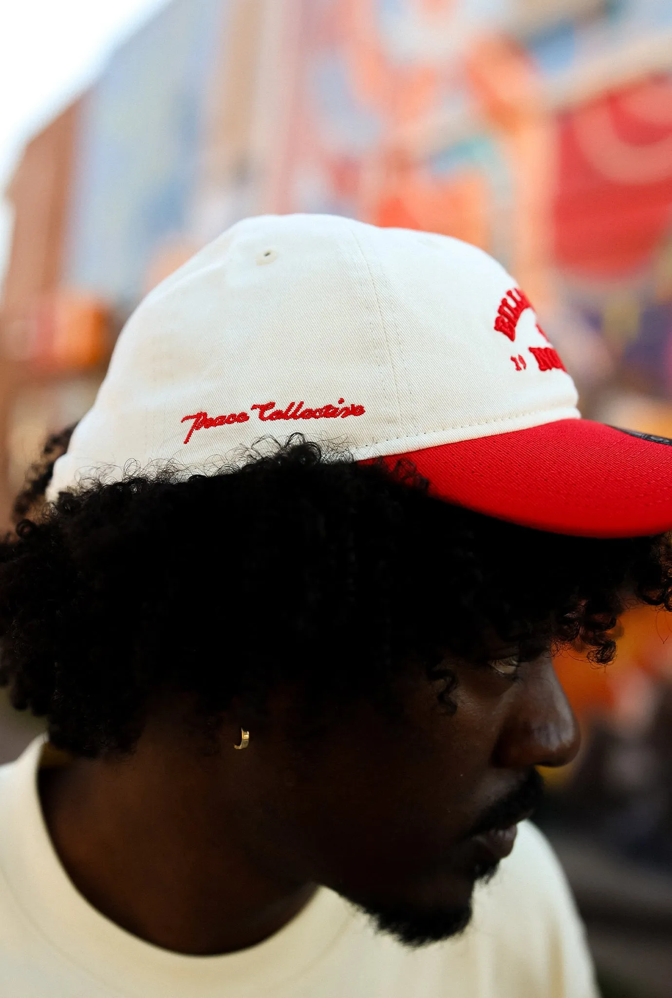 Buffalo Bills Mafia 9TWENTY Adjustable Cap - Ivory / Red sold by Peace-Collective product image thumbnail 5
