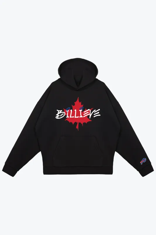 Buffalo Bills Billieve Oversized Hoodie - Black sold by Peace-Collective