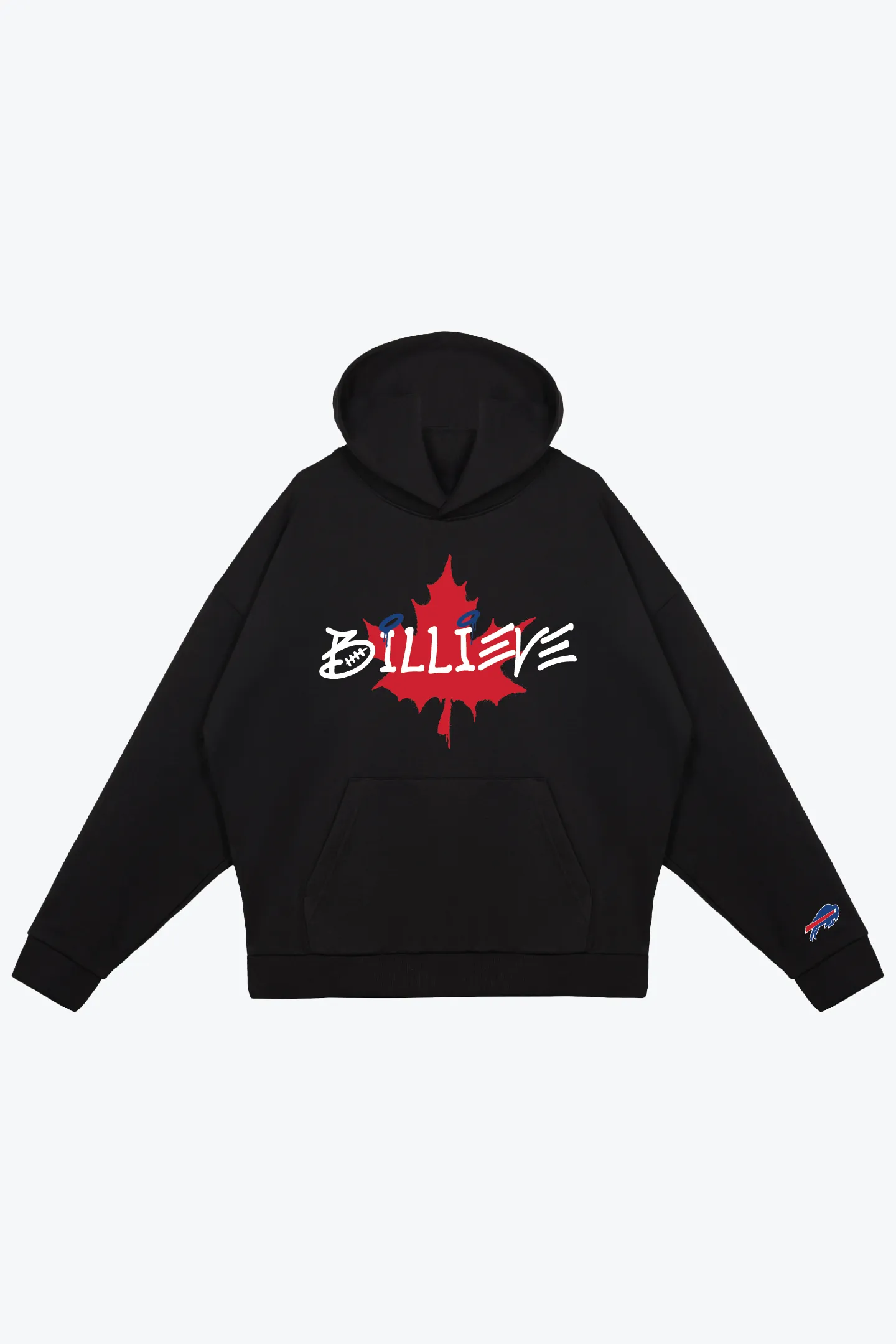 Buffalo Bills Billieve Oversized Hoodie - Black sold by Peace-Collective