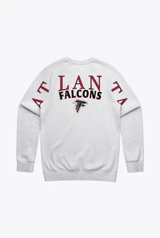 Atlanta Falcons Spirit Crewneck - Ash sold by Peace-Collective