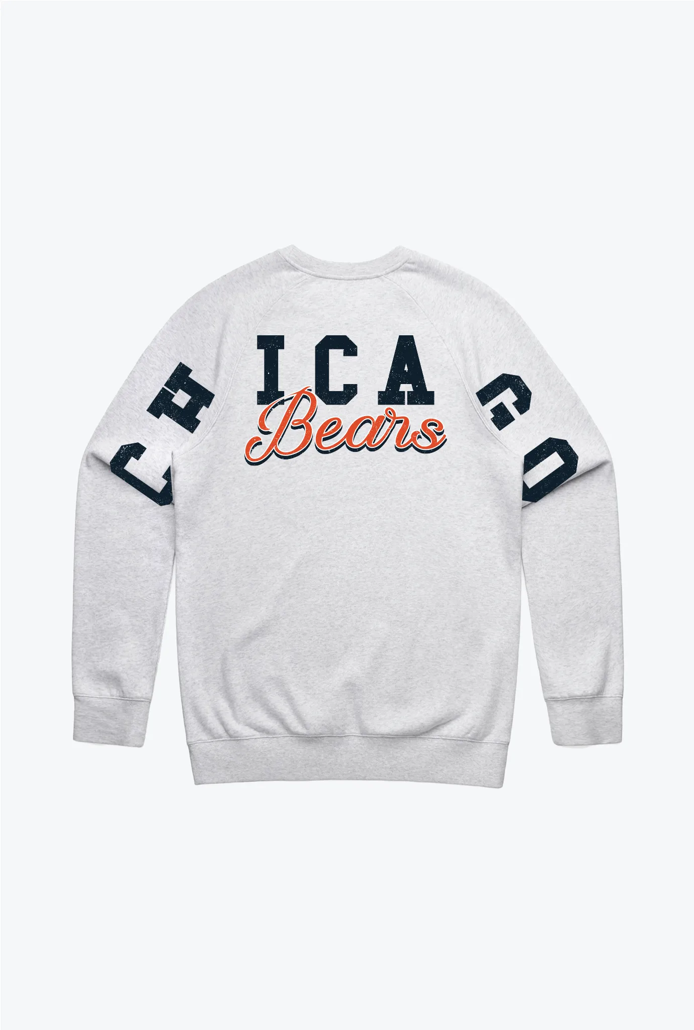 Chicago Bears Spirit Crewneck - Ash sold by Peace-Collective