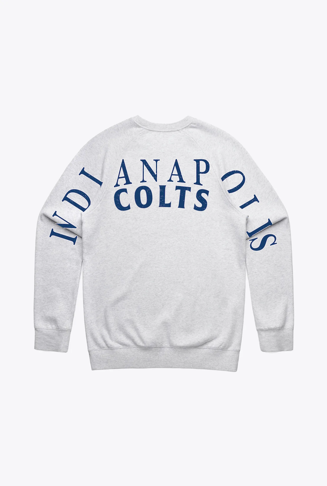 Indianapolis Colts Spirit Crewneck - Ash sold by Peace-Collective