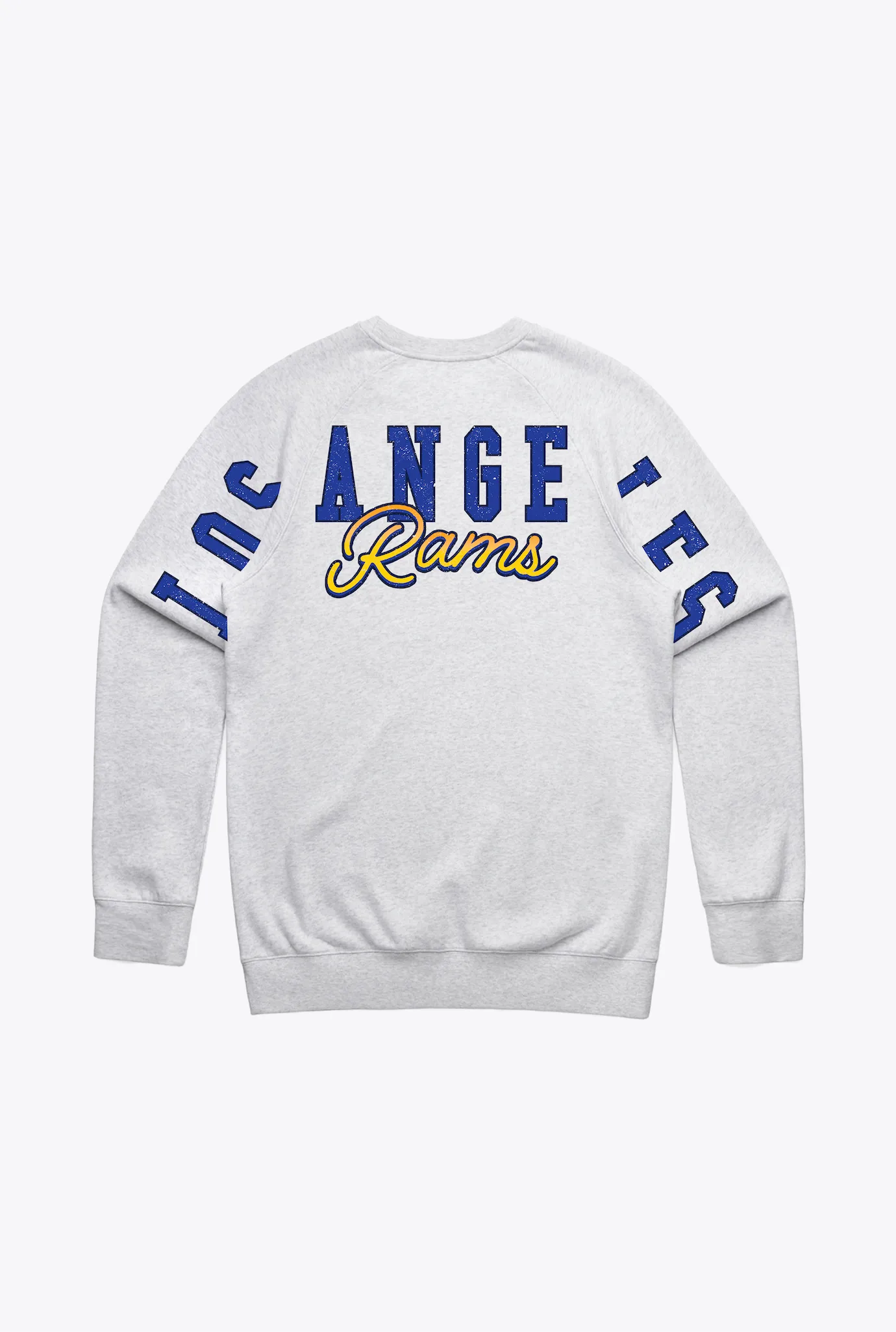 Los Angeles Rams Spirit Crewneck - Ash sold by Peace-Collective