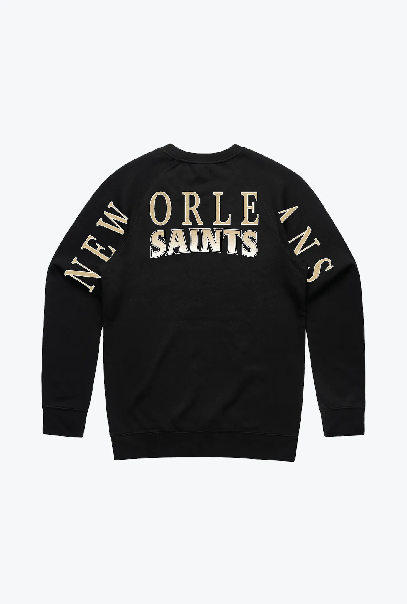 New Orleans Saints Spirit Crewneck - Black sold by Peace-Collective