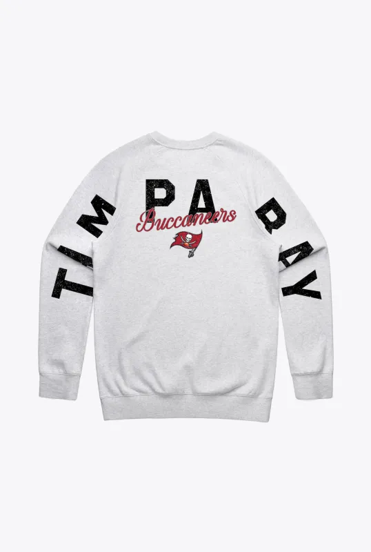 Tampa Bay Buccaneers Spirit Crewneck - Ash sold by Peace-Collective