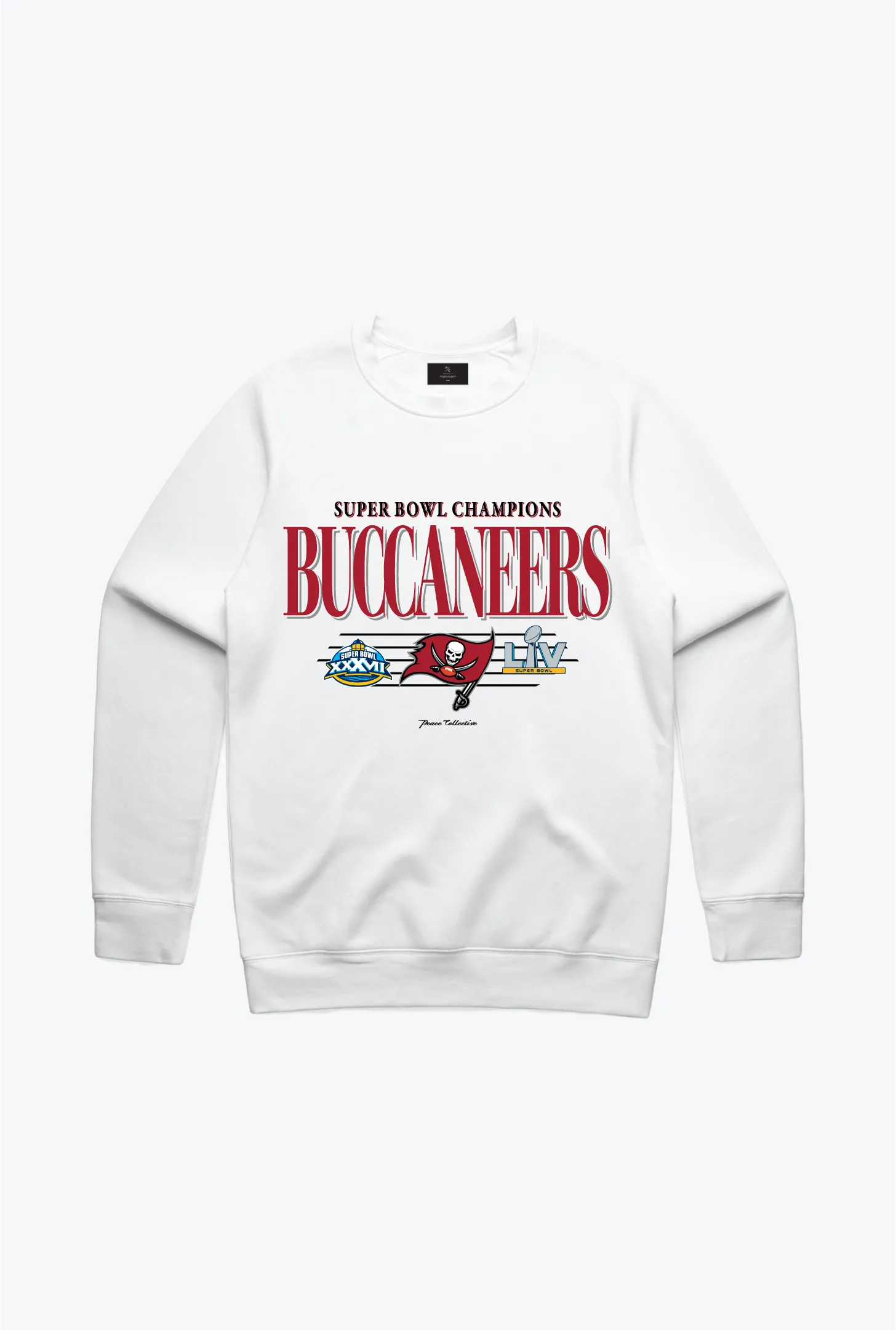 Tampa Bay Buccaneers Vintage Crewneck - White sold by Peace-Collective