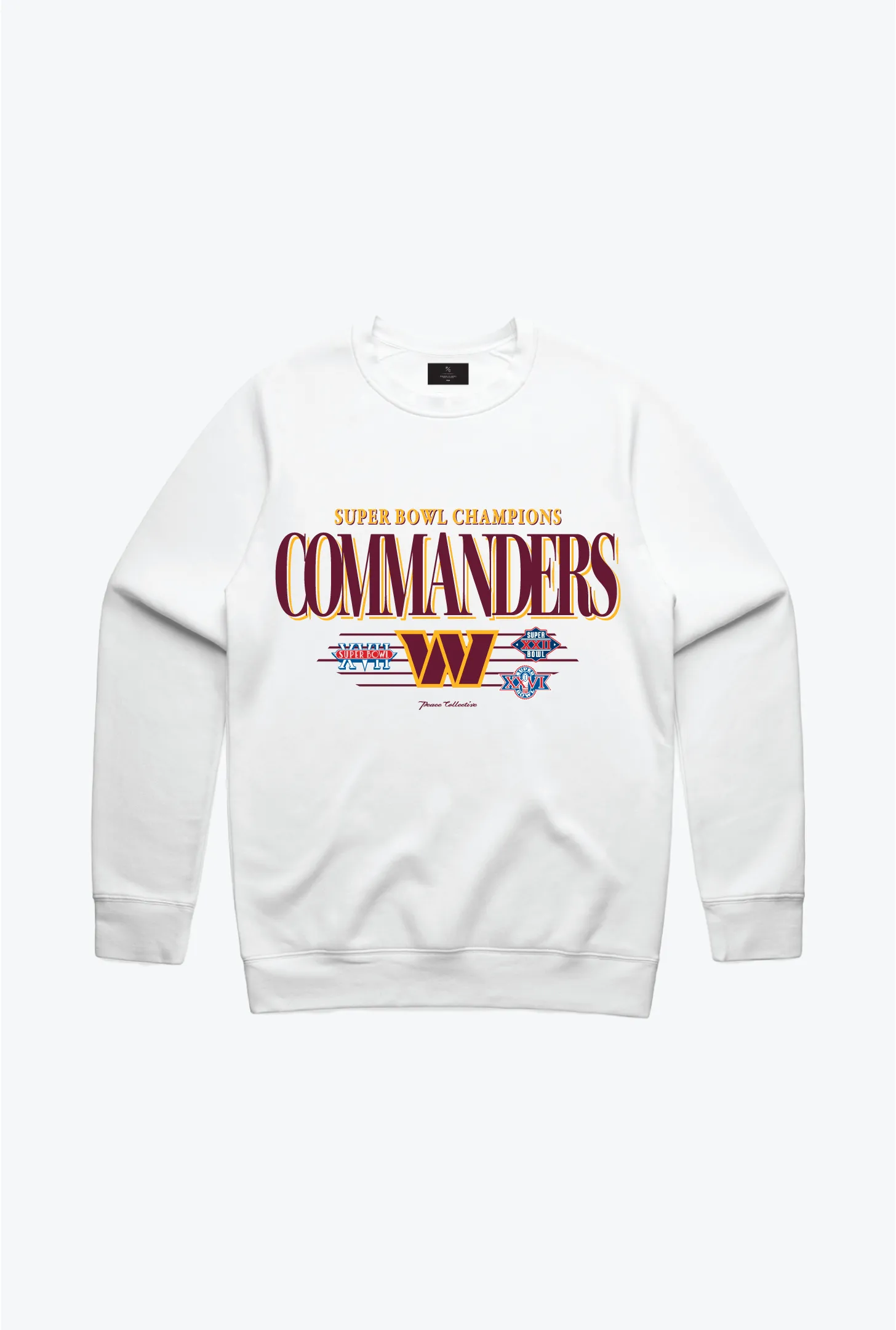 Washington Commanders Vintage Crewneck - White sold by Peace-Collective