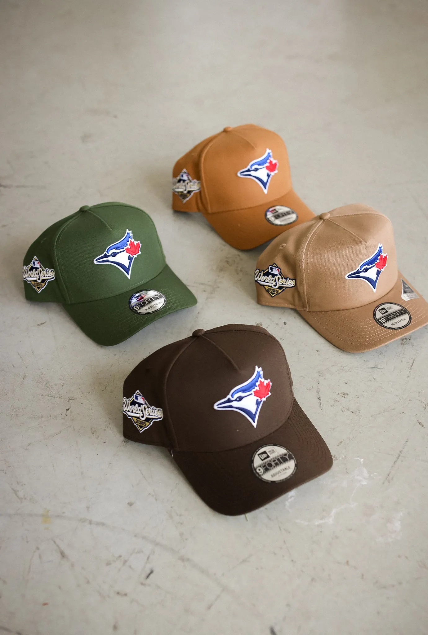 Toronto Blue Jays World Series 2025 9FORTY A-Frame Cap - Khaki sold by Peace-Collective product image thumbnail 3