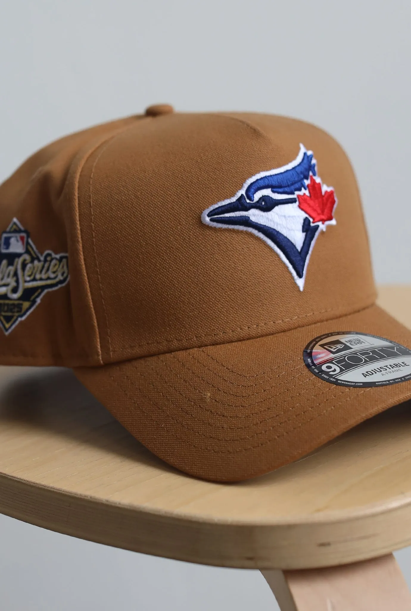 Toronto Blue Jays World Series 2025 9FORTY A-Frame Cap - Khaki sold by Peace-Collective product image thumbnail 2