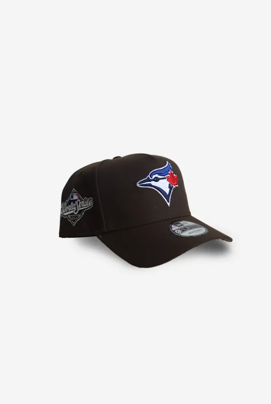 Toronto Blue Jays World Series 2025 9FORTY A-Frame Cap - Walnut sold by Peace-Collective