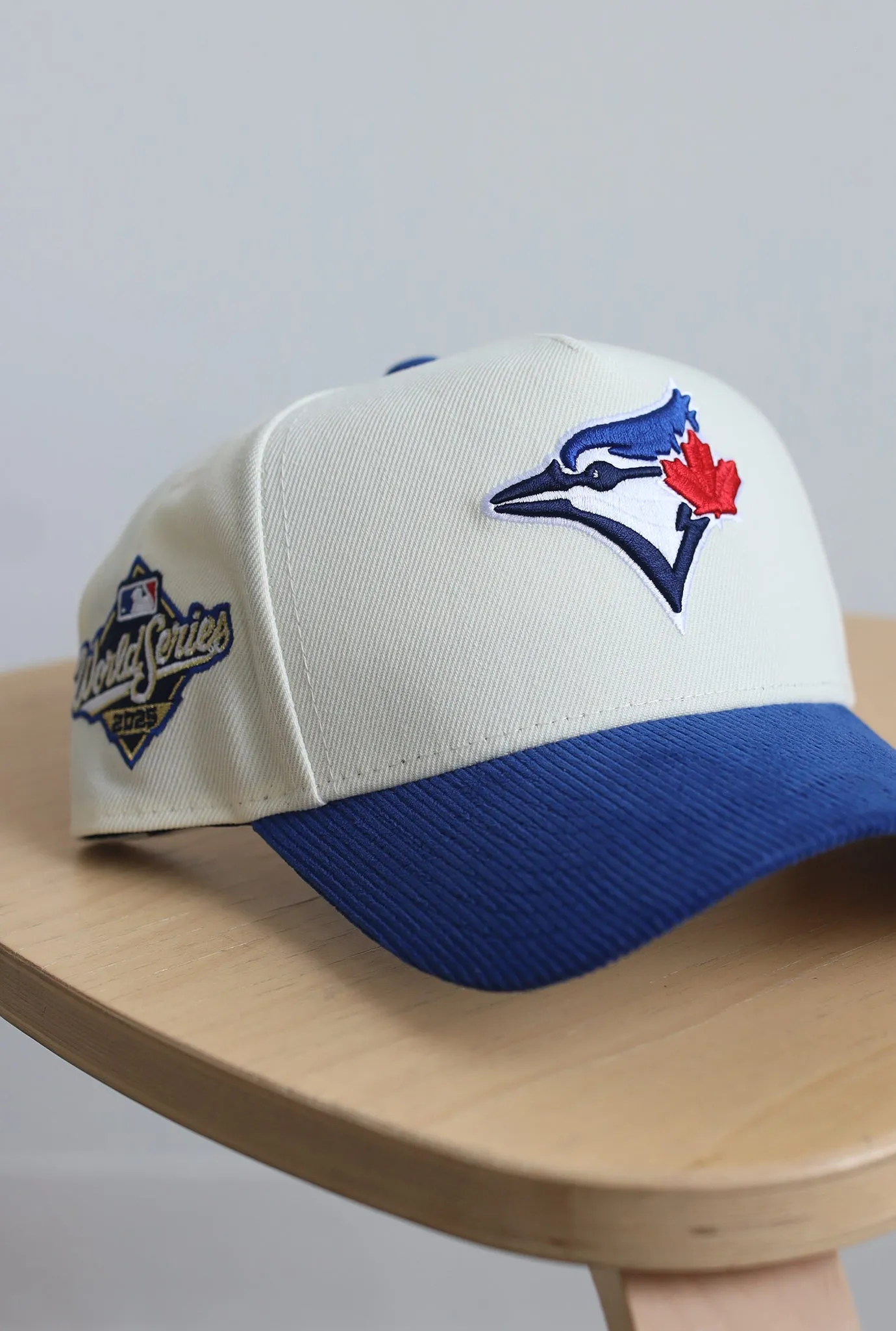 Toronto Blue Jays World Series 2025 9FORTY A-Frame Cap - Chrome/ Royal sold by Peace-Collective product image thumbnail 2