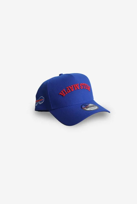 Buffalo Bills Mafia Flipped 9FORTY Adjustable Cap - Royal made by New Era
