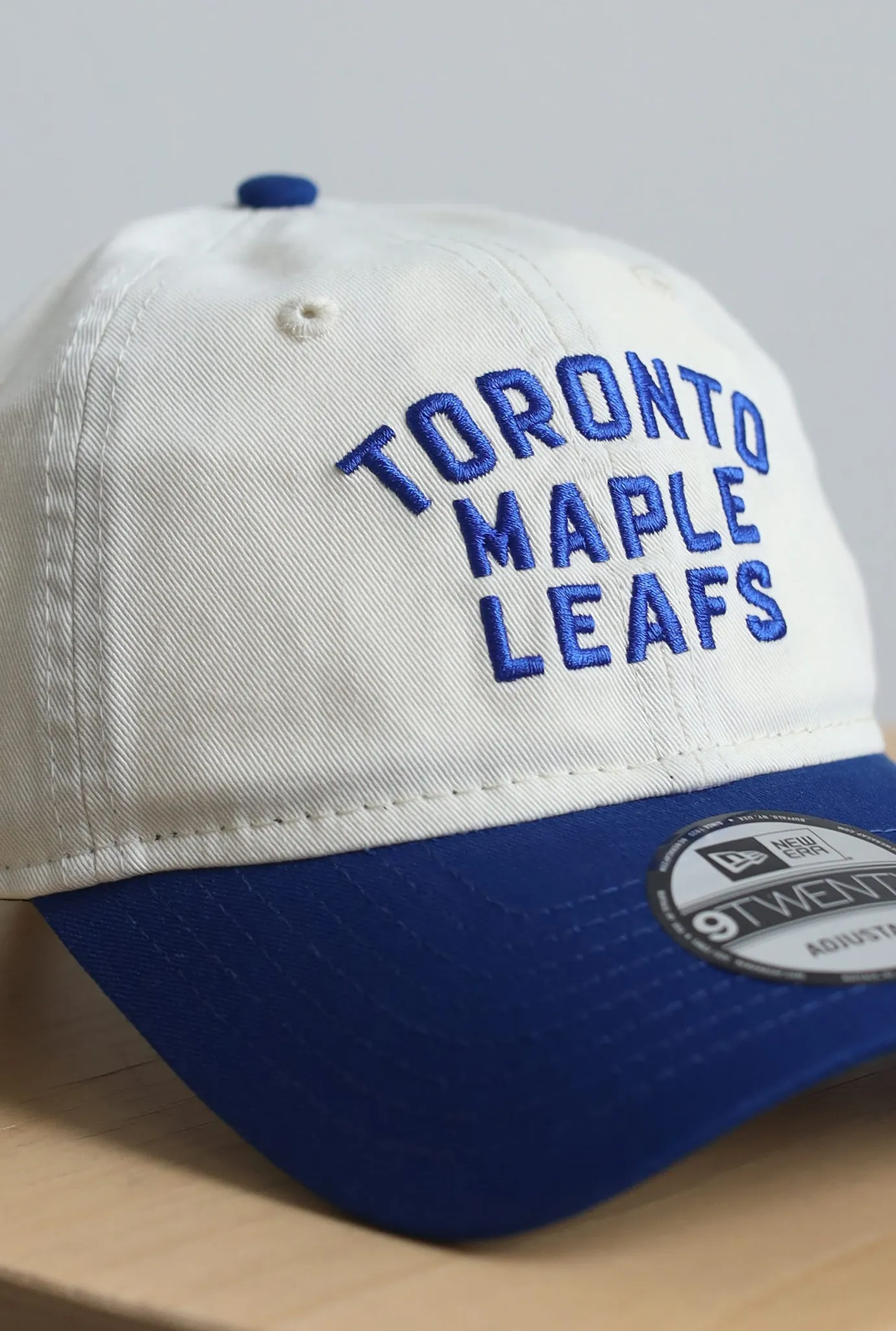 Toronto Maple Leafs Stacked 9TWENTY Adjustable Cap - Royal sold by Peace-Collective product image thumbnail 2