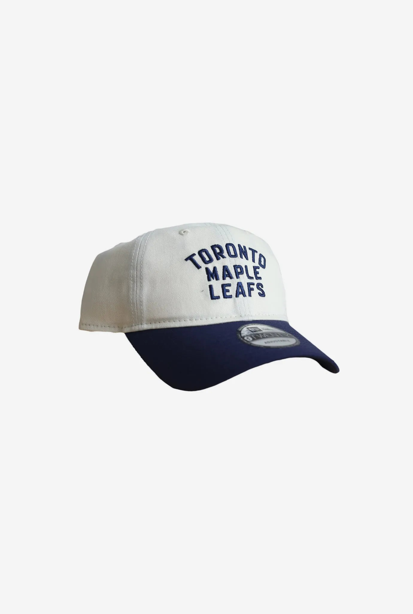 Toronto Maple Leafs Stacked 9TWENTY Adjustable Cap - Navy sold by Peace-Collective