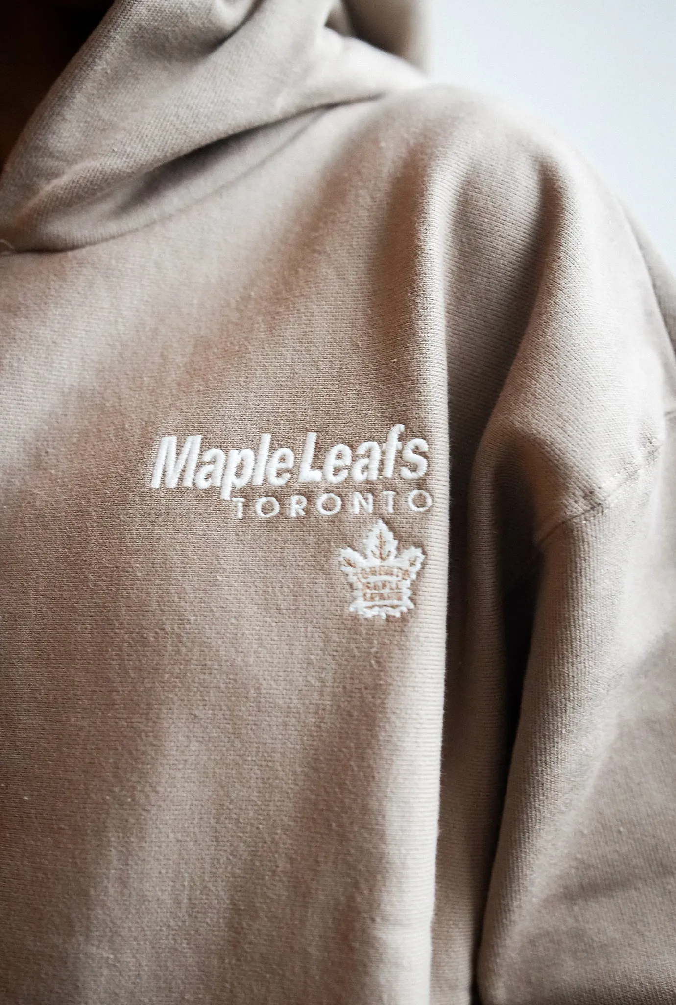 Toronto Maple Leafs Triple Foundation Hoodie - Brown sold by Peace-Collective product image thumbnail 3