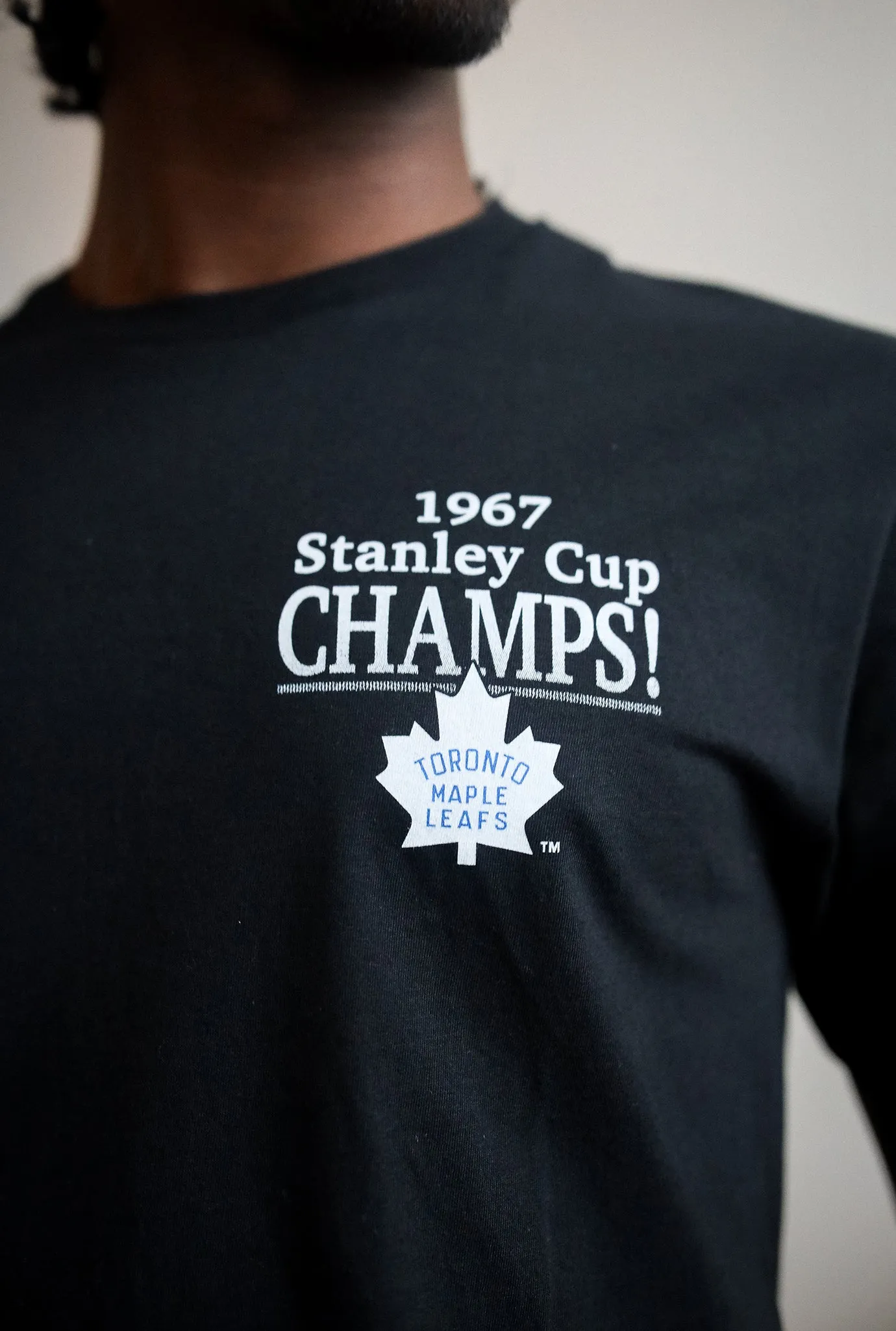 Toronto Maple Leafs Front Page T-Shirt sold by Peace-Collective product image thumbnail 2