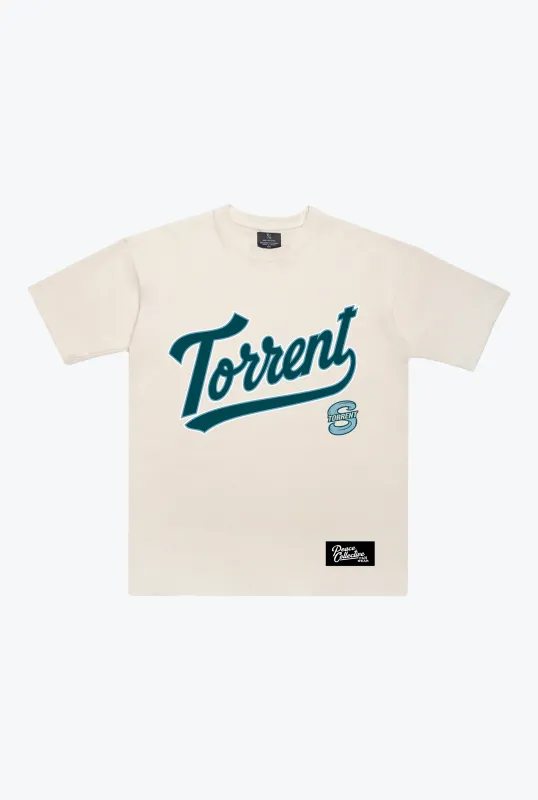 Seattle Torrent Spirit Heavyweight T-Shirt - Ivory sold by Peace-Collective
