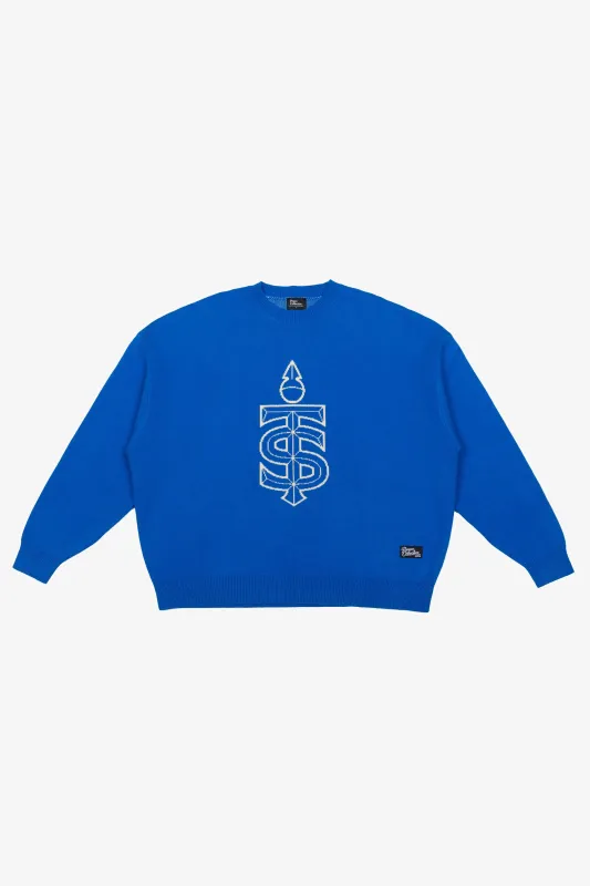 Toronto Sceptres Logo Knit Sweater - Royal sold by Peace-Collective