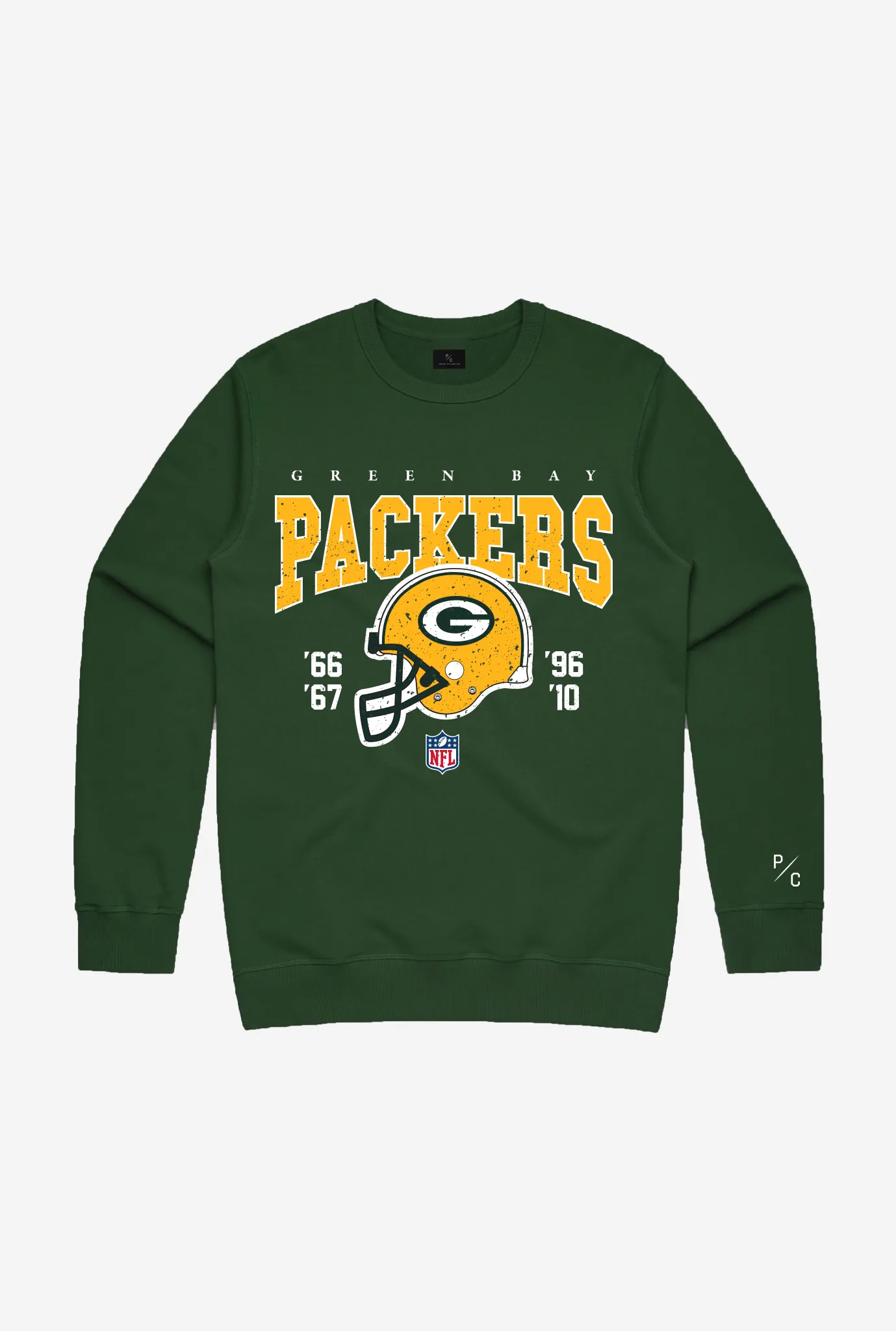 Green Bay Packers Vintage Crewneck - Forest Green sold by Peace-Collective