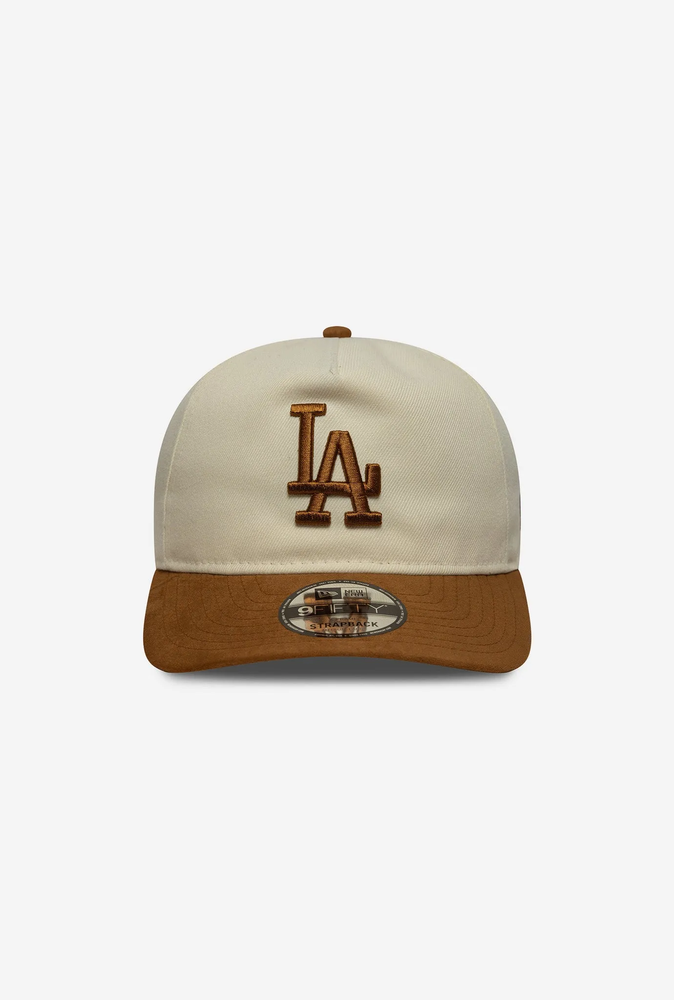 Los Angeles Dodgers Suede Visor 9FIFTY Strapback - Brown sold by Peace-Collective product image thumbnail 2