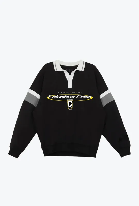 Columbus Crew Oversized Rugby - Black / Grey sold by Peace-Collective