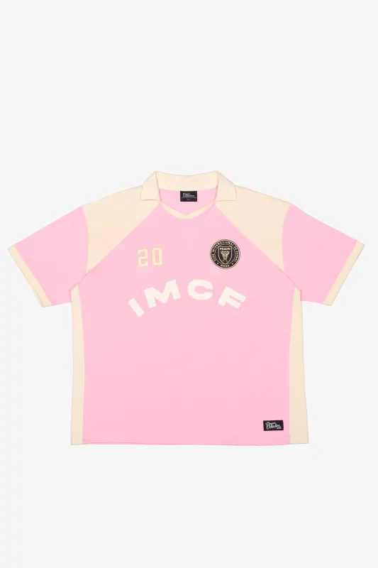 Inter Miami CF Colour Block Soccer Jersey - Pink / Ivory sold by Peace-Collective