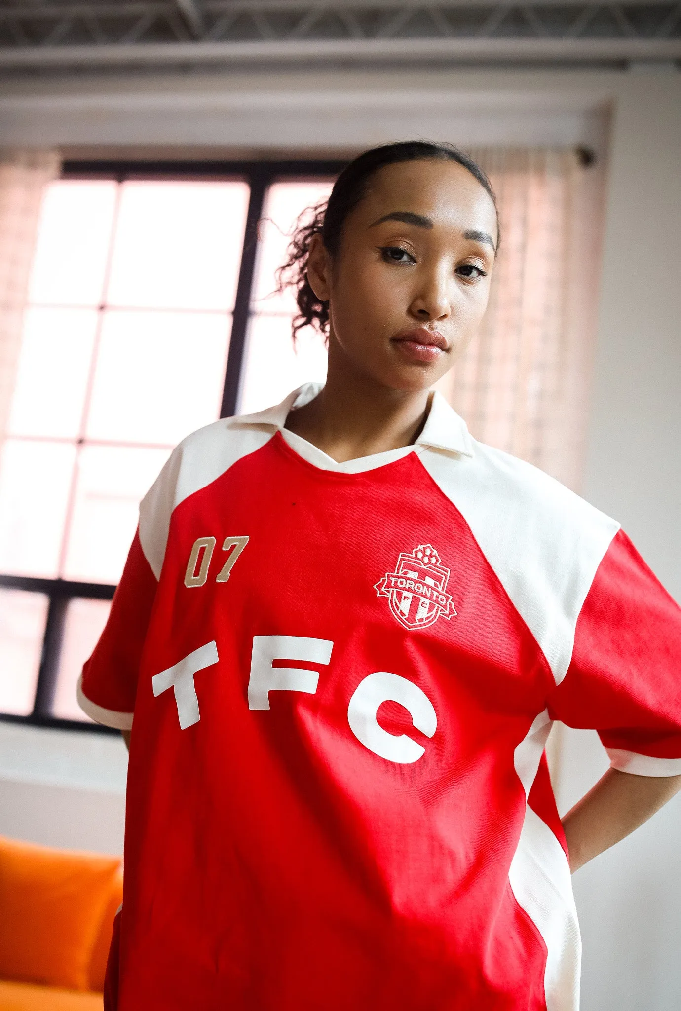 Toronto FC Colour Block Soccer Jersey - Red / Ivory sold by Peace-Collective product image thumbnail 4