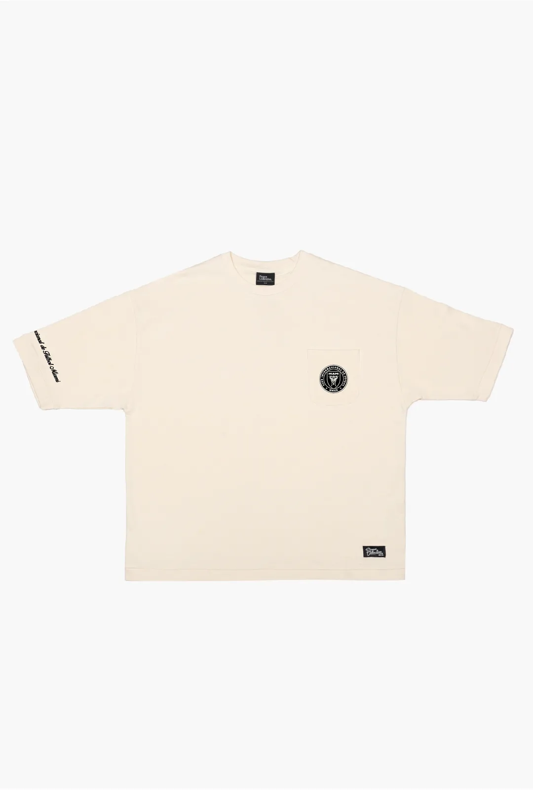 Inter Miami CF Preppy Heavyweight Pocket T-Shirt - Ivory sold by Peace-Collective