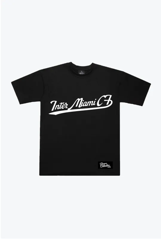 Inter Miami CF Spirit Heavyweight T-Shirt - Black sold by Peace-Collective