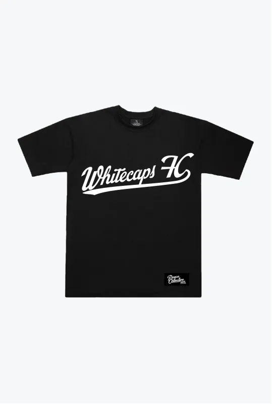 Vancouver Whitecaps FC Spirit Heavyweight T-Shirt - Black sold by Peace-Collective
