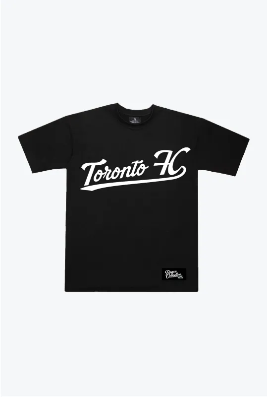 Toronto FC Spirit Heavyweight T-Shirt - Black sold by Peace-Collective