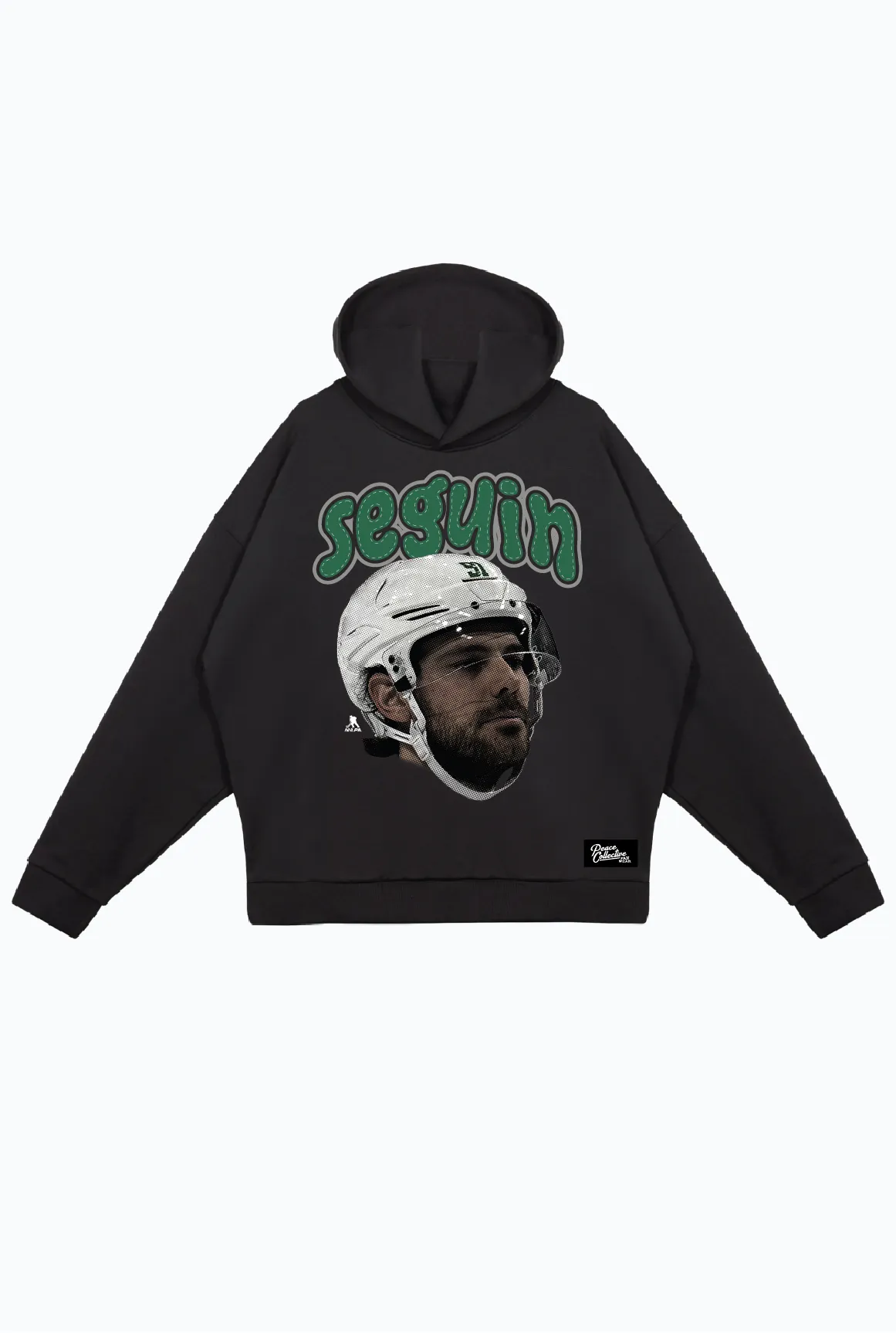 Tyler Seguin Relaxed Hoodie - Black sold by Peace-Collective