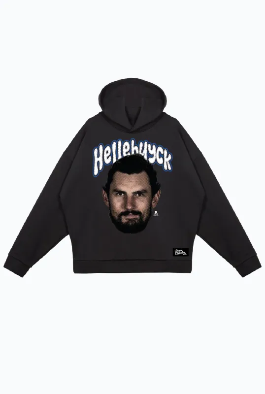 Connor Hellebuyck Relaxed Hoodie - Black sold by Peace-Collective