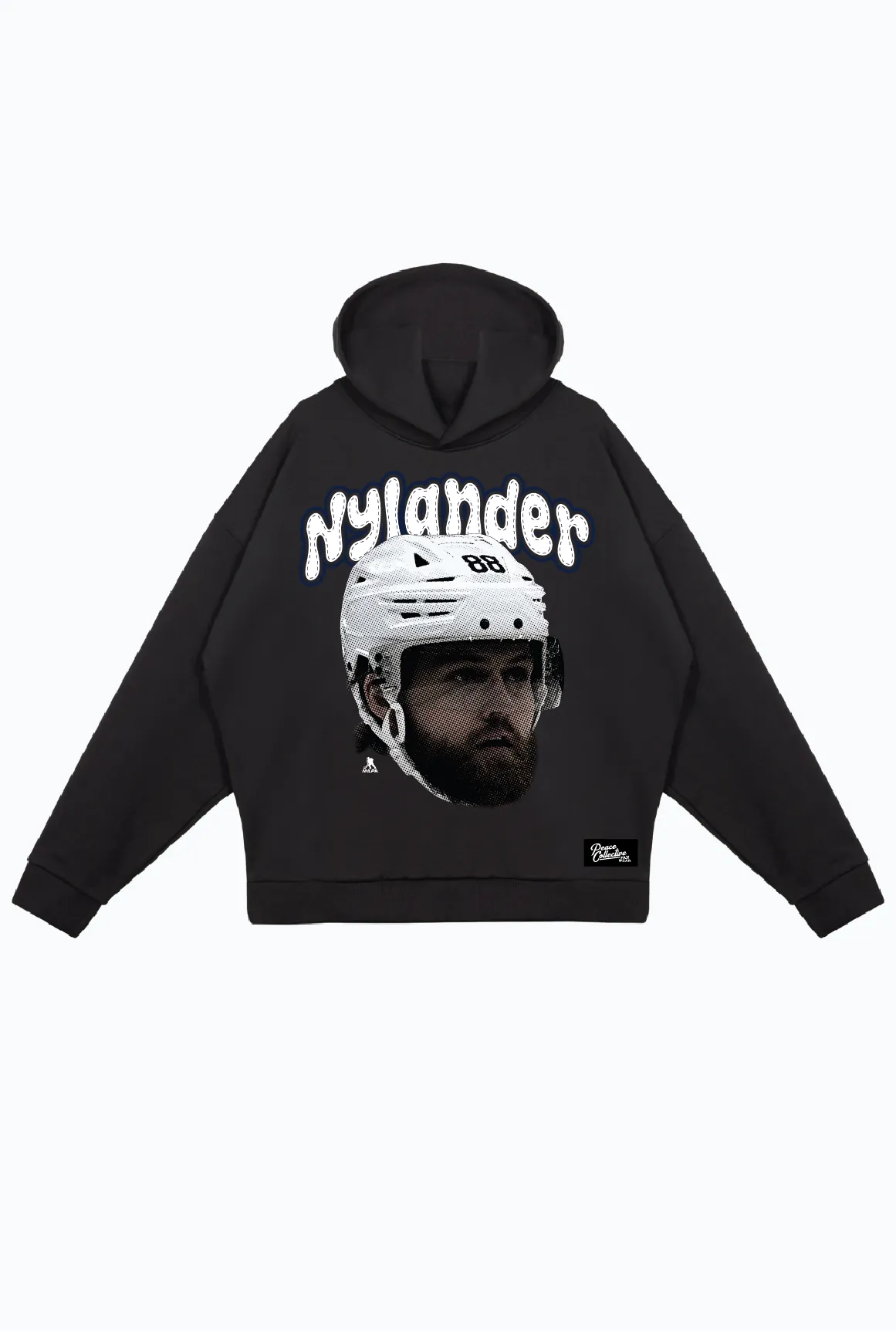 William Nylander Relaxed Hoodie - Black sold by Peace-Collective