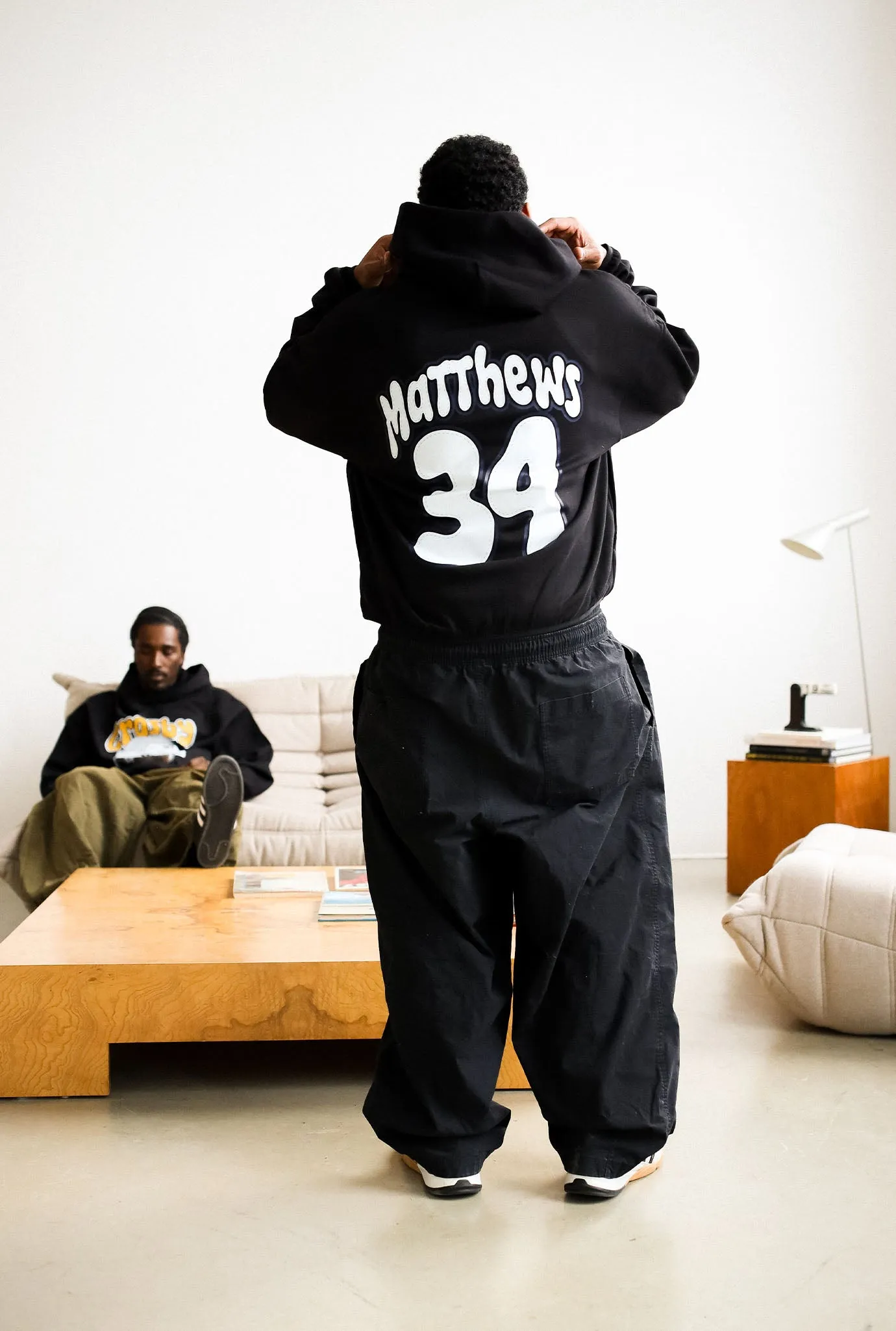 Auston Matthews Relaxed Hoodie - Black sold by Peace-Collective product image thumbnail 5