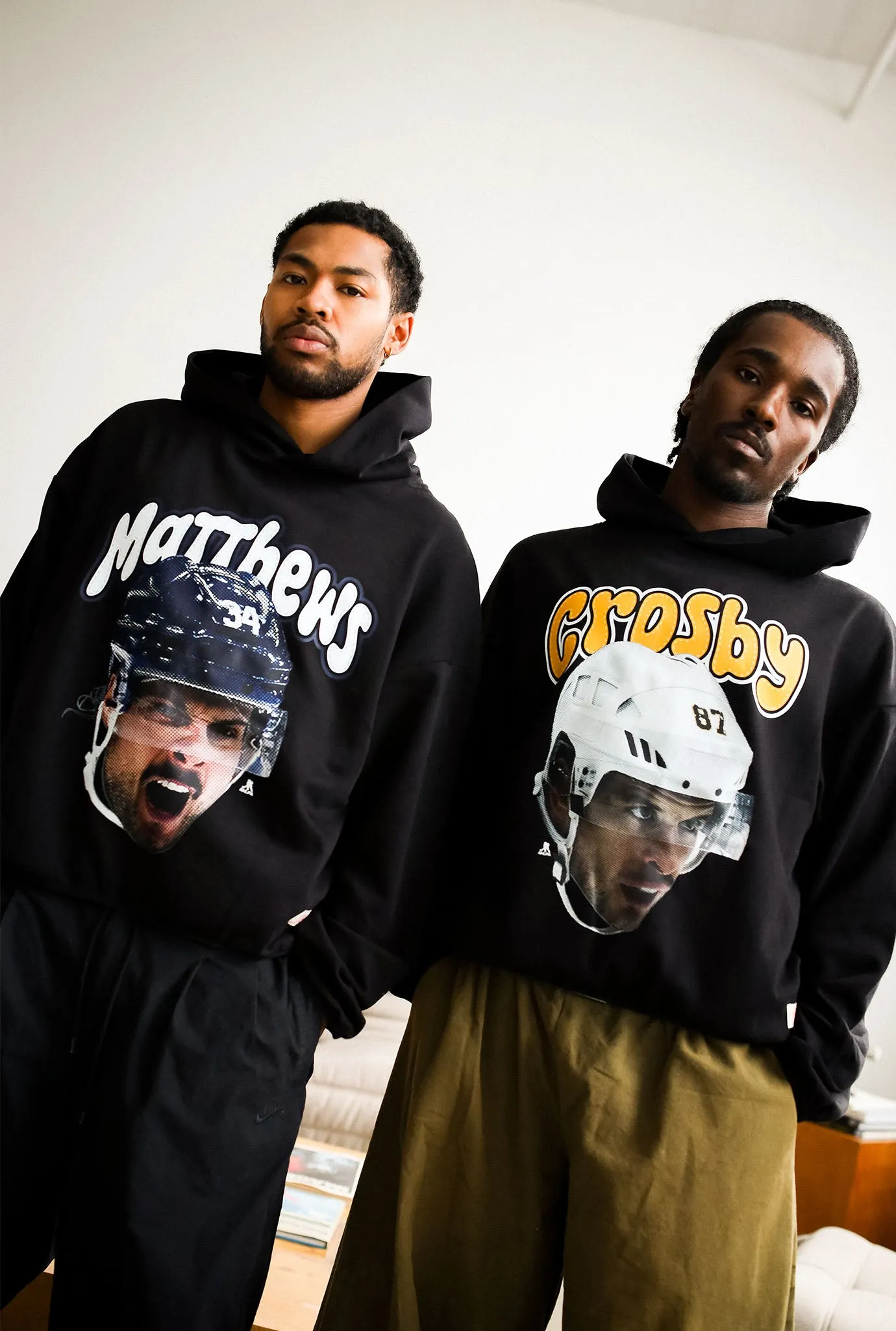 Auston Matthews Relaxed Hoodie - Black sold by Peace-Collective product image thumbnail 3