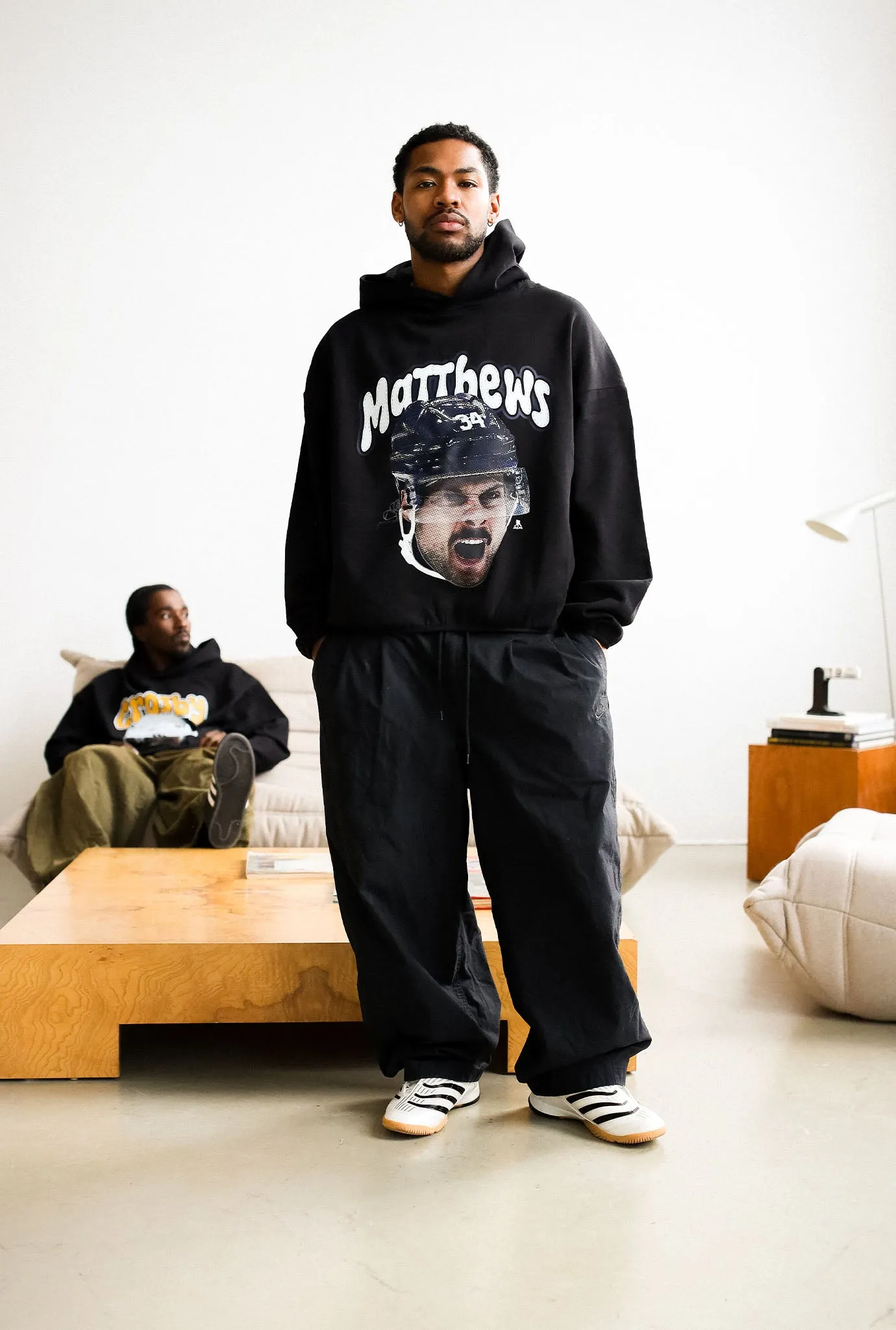 Auston Matthews Relaxed Hoodie - Black sold by Peace-Collective product image thumbnail 4