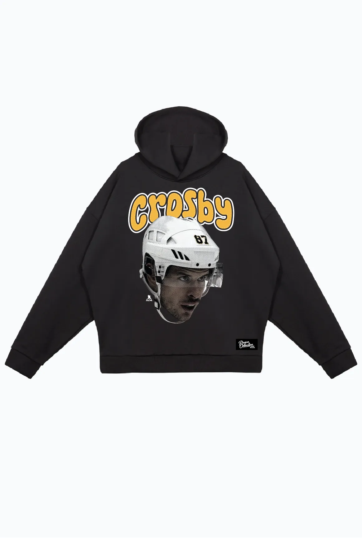 Sidney Crosby Relaxed Hoodie - Black sold by Peace-Collective