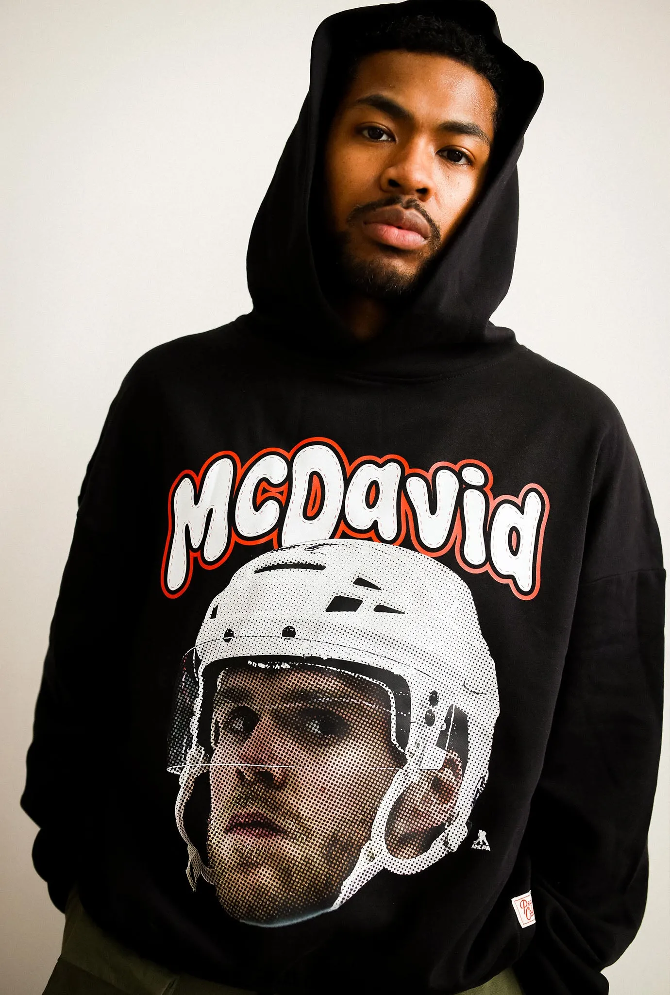 Connor McDavid Relaxed Hoodie - Black sold by Peace-Collective product image thumbnail 4