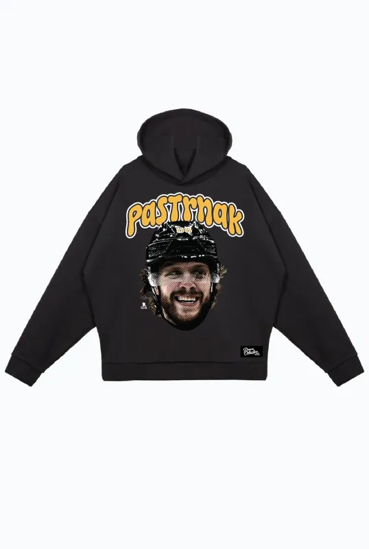 David Pastrnak Relaxed Hoodie - Black sold by Peace-Collective